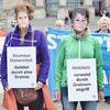 Mahnwache vor Bundestag: Solidarität mit den Opfern der Drohnen-Angriffe,  27.05.15, Foto: Uwe Hiksch